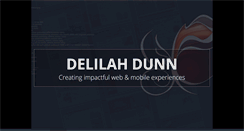 Desktop Screenshot of delilahdunn.com