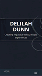 Mobile Screenshot of delilahdunn.com